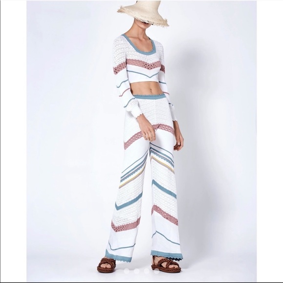 NWT Alexis Saloni Knit Beach Pants - Picture 2 of 10